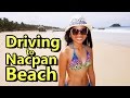 Scooter to Nacpan Beach Palawan Philippines