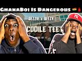 American Reaction To Dezzie x Beezy - Crocodile Teeth (Chale Yenkoh) [Music Video] | GRM Daily