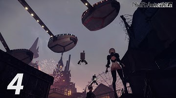 NieR: Automata Part 4 (Route A) PS5 Backwards Compatibility Gameplay