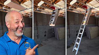 Tired of Clutter? Try This Garage Attic Storage Hack