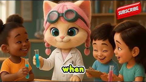 Watch What Happens! 😲 Professor Pinkly’s Magical Science Lab #education #experiment