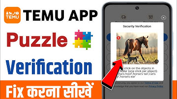 Temu app me security verification kaise kare | how to security verification in temu app