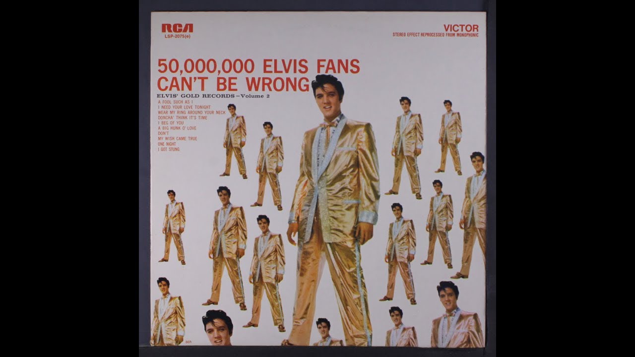 Elvis Presley-Elvis' Gold Records Volume 2-in re-processed
