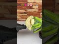 Guess Which Material Can Cut a Cauliflower? #experiment #satisfying #asmr #relaxing #cauliflower