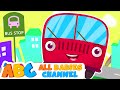 Wheels On The Bus | Wheels On The Bus Go Round And Round | Nursery Rhyme Song for Children