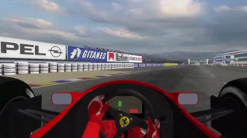 F1 Challenge 99 02 - Paul Ricard sexy lap Ferrari 1987