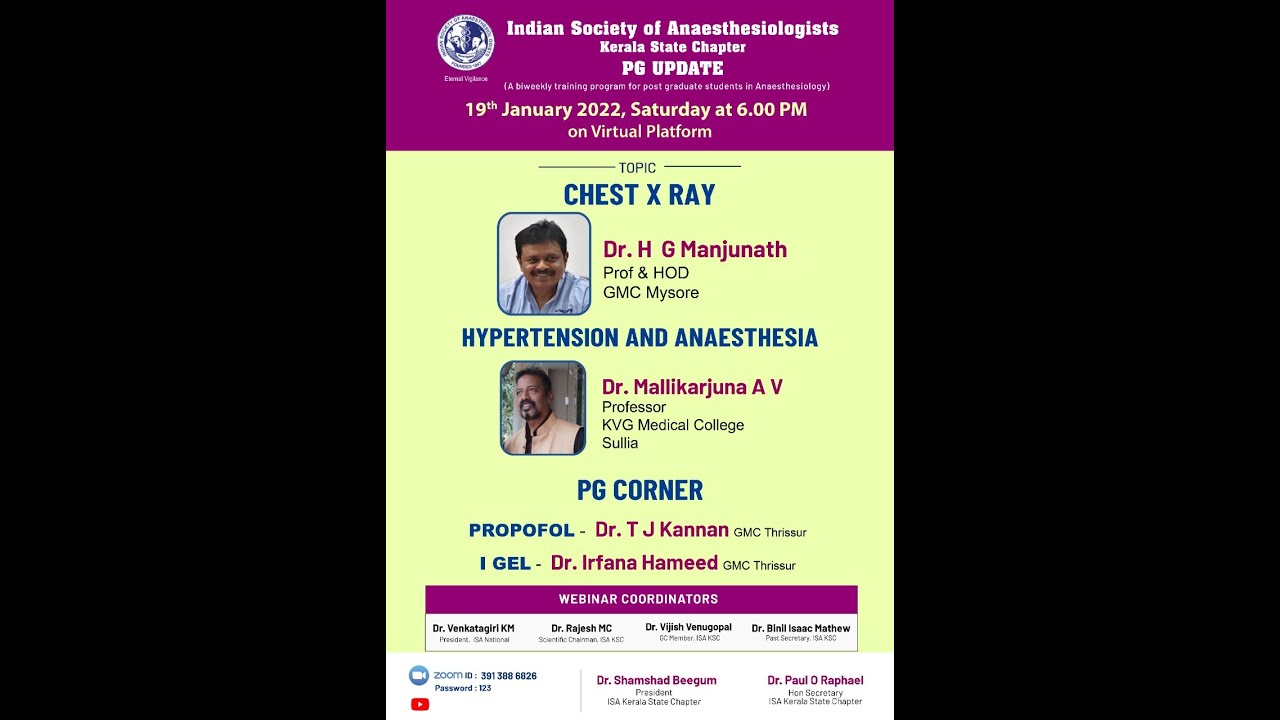 X Ray Chest, Hypertension, I Gel, Propofol