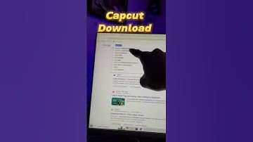How to install Capcut in pc || How to download Capcut video editor in laptop #videoediting #shorts