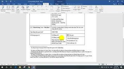 Muốn xóa hoặc Backspace trong microsoft word thì không xóa được mà chỉ bị bôi đỏ và dấu gạch
