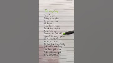 Thumbnail of The Lazy Song 💚 ~ Bruno Mars #ytshorts #lyrics #viral #brunomars #thelazysong #trading #shorts