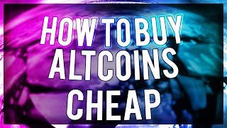 How to Buy Altcoins for the Low?!?! (Cryptocurrency for Beginners) | AHFRICKIN