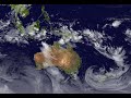 BOM Weather | AHI IR (Ch13) Blue Marble 2km AUS equirect | 2025-04 Timelapse | IDE00405