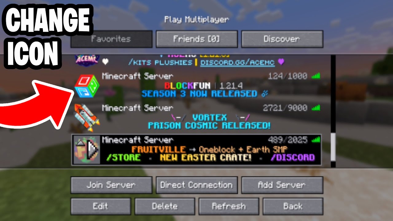 How To Change Minecraft Server Icon! - Tutorial - YouTube