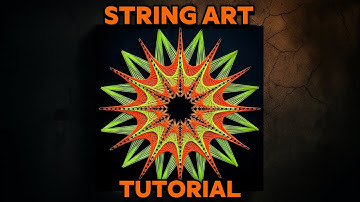 🎨 String Art Wall Art Tutorial | Easy & Stunning DIY