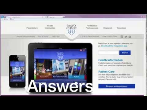 Mayo Clinic's Patient Online Services