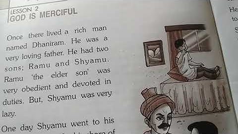 Class 4 Moral Science chapter 2 God is Merciful.