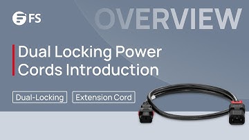 Z-Lock Dual Locking Power Cords Overall Introduction | FS