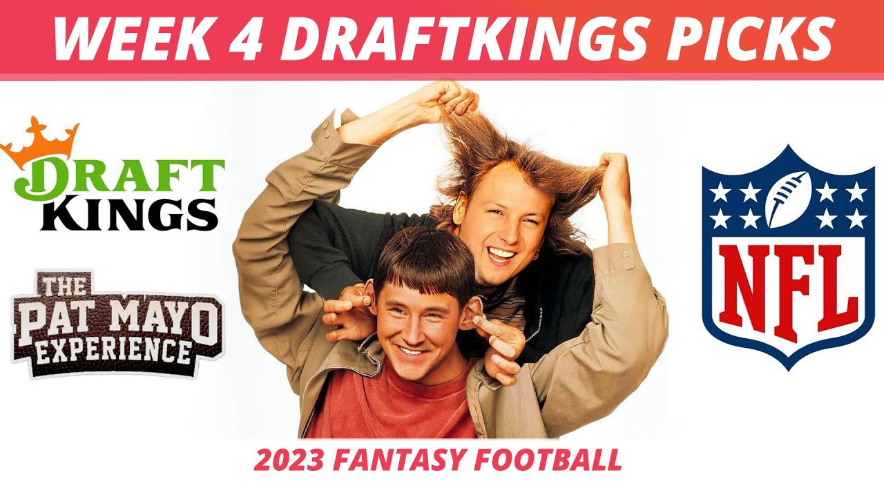 best nfl draftkings lineup week 4
