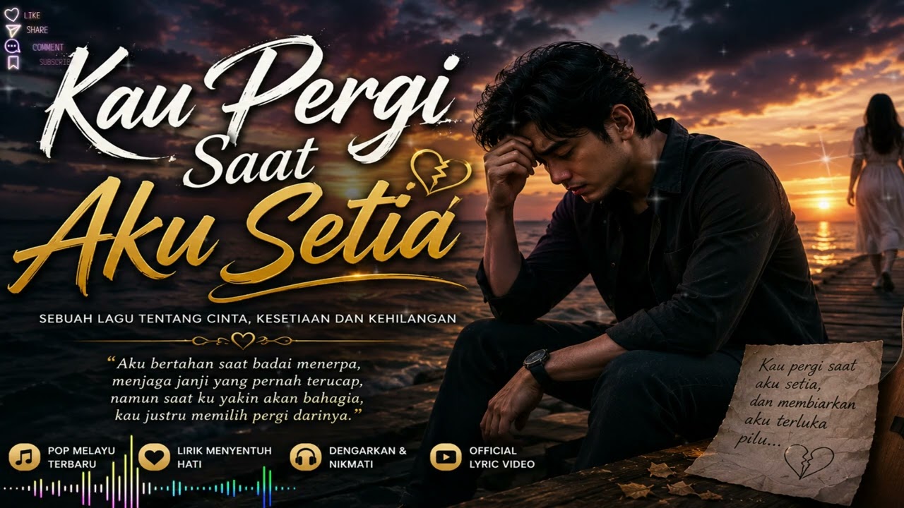 (Kau Pergi Saat Aku Setia) Pop Melayu Terbaru 2026,  Full Album Terbaik, Lagu Sedih Romantis