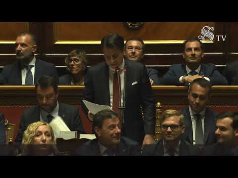 Comunicazioni del Presidente Conte al Senato