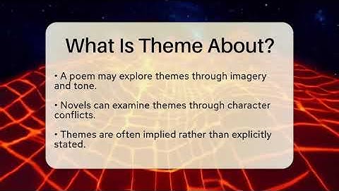 What Is Theme About? - The Prose Path