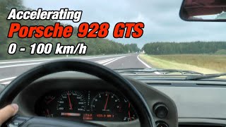 Porsche 928 GTS - Accelleration