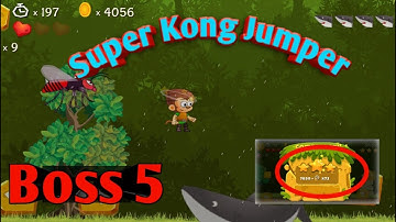 Super Kong Jumper Gameplay Boss 5 | Game Android, ios