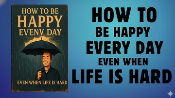 How to Be Happy Every Day Even When Life Is Hard | Audiobook