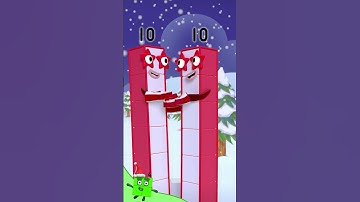 #shorts  | Christmas Song 🎄 | Counting for Kids | Maths Cartoons | @Numberblocks