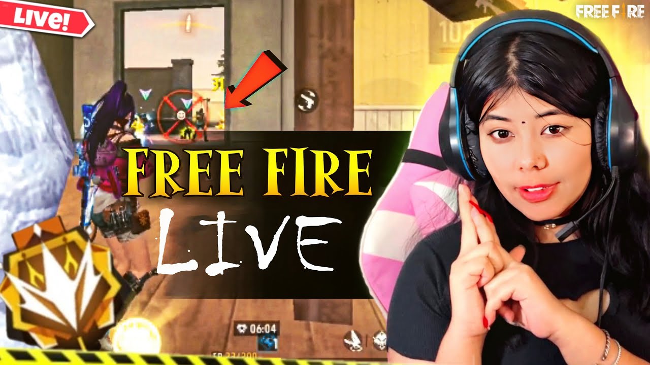 FREE FIRE LIVE GIVEAWAY CUSTOM ROOMS FF LIVE GIVEAWAY FFLIVEGIVEAWAY