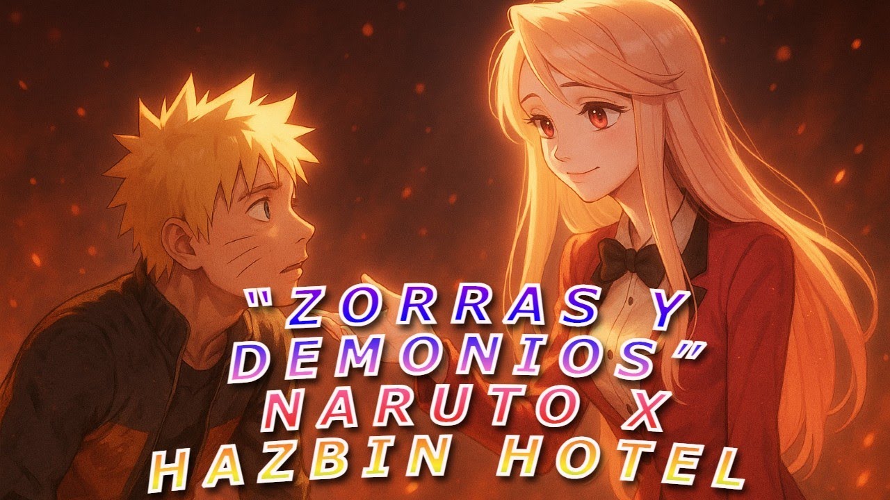 🔥 FANFIC: “ZORRAS Y DEMONIOS” – Naruto x Hazbin Hotel 🔥