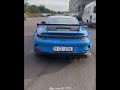 Echappement sport inox porsche 992 gt3 fi exhaust ligne  silencieux by suprcarsfr