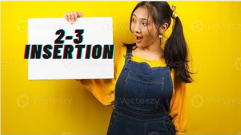 2-3 trees insertion | algorithm for 2-3 trees insertion | ADS | DSA | Easy