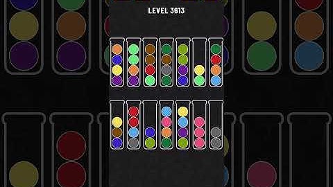【Ball sort puzzle】  Level 3613