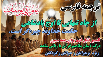 یوسف پیامبر ؛ نماد صبر و سربلندی ، ترجمه روان و ساده سوره مبارکه یوسف