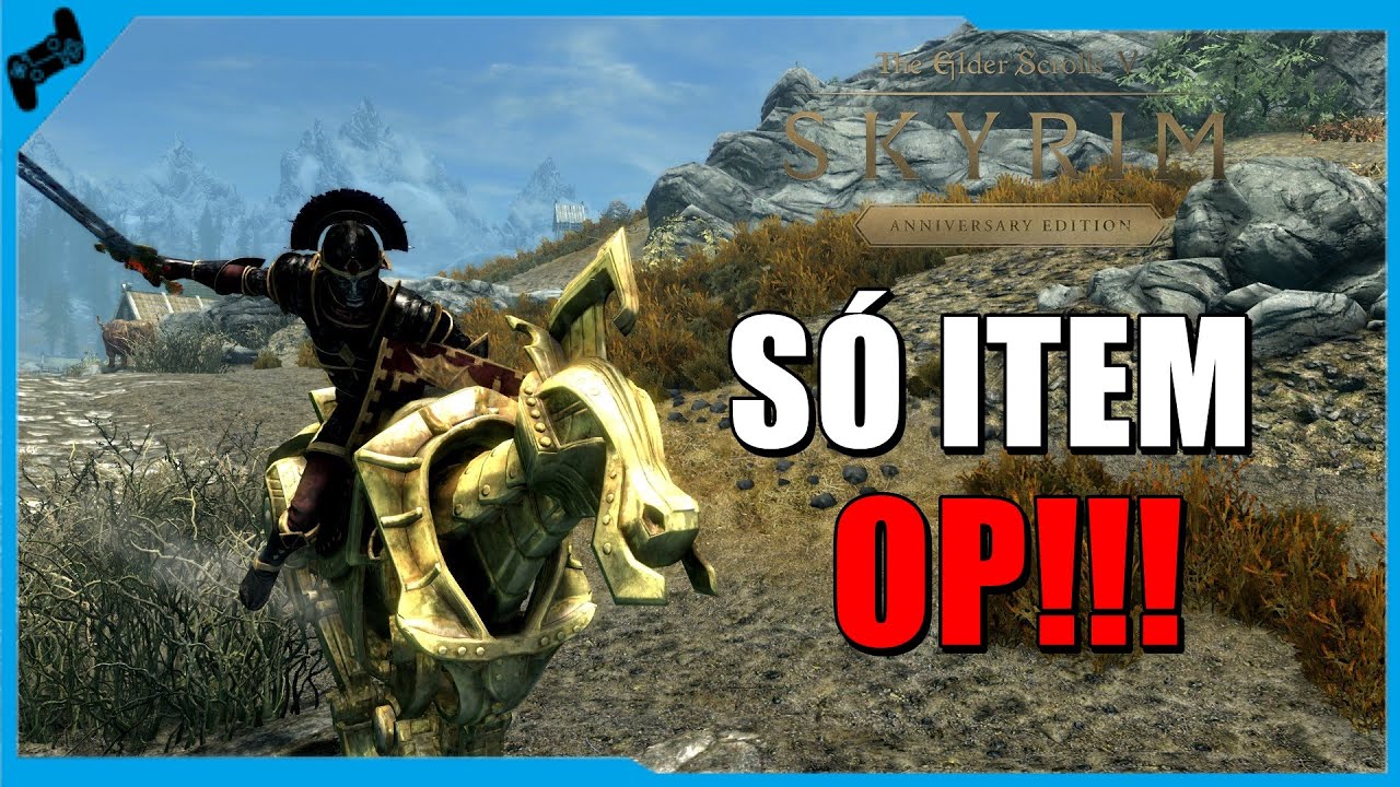 Skyrim Aniversary é QUEBRADO !!!