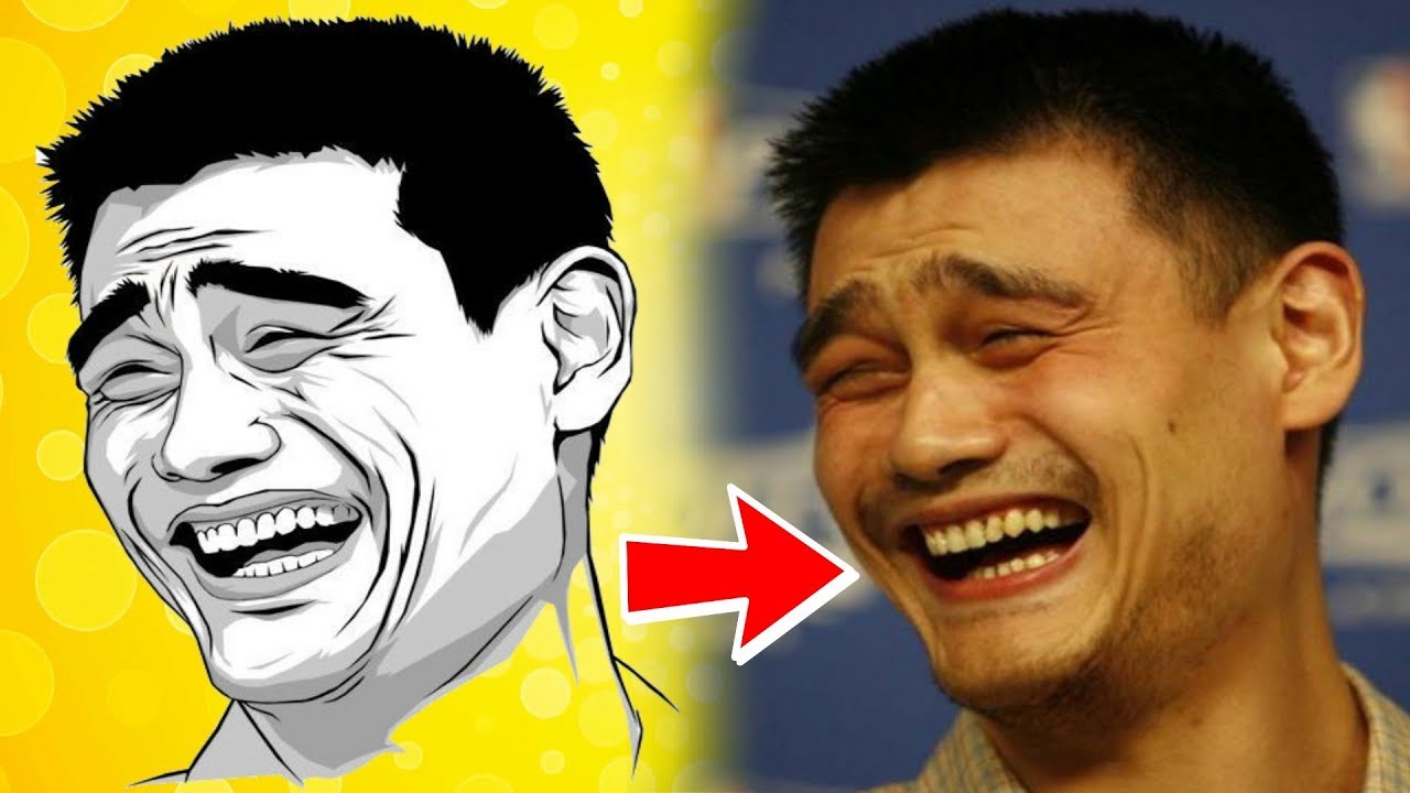 Yao vs Shaq, Yao Mings Meme, Yao Ming Very Funny Meme, yao ming...