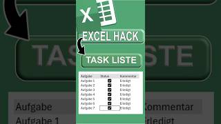 Excel Hack | Checkbox mit Wenn-Funktion #excel #exceltips #microsoft #tutorial #accounting #hacks