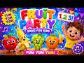 Fruit Party Song For Kids Fun Learning Fruits Song Nursery Rhymes For Toddlers mp3