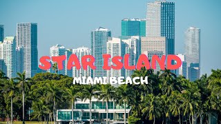 Star Island Aerial tour - Miami Beach, Florida USA 4K UHD Drone Footage | Luxury Mansions