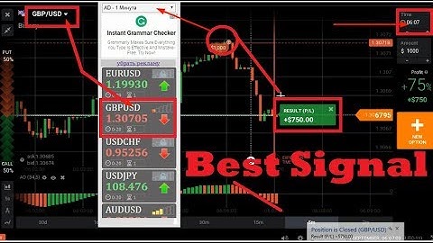 The Best Signal For binary option 100% Acurate | free signal