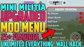 🔥Mini Militia ( Doodle Army 2 ) New Mod Apk Unlimited Cash , Jetpack , Health , All Guns unlocked || screenshot 4