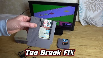 NES Game White Screen Fault - Quick Fix