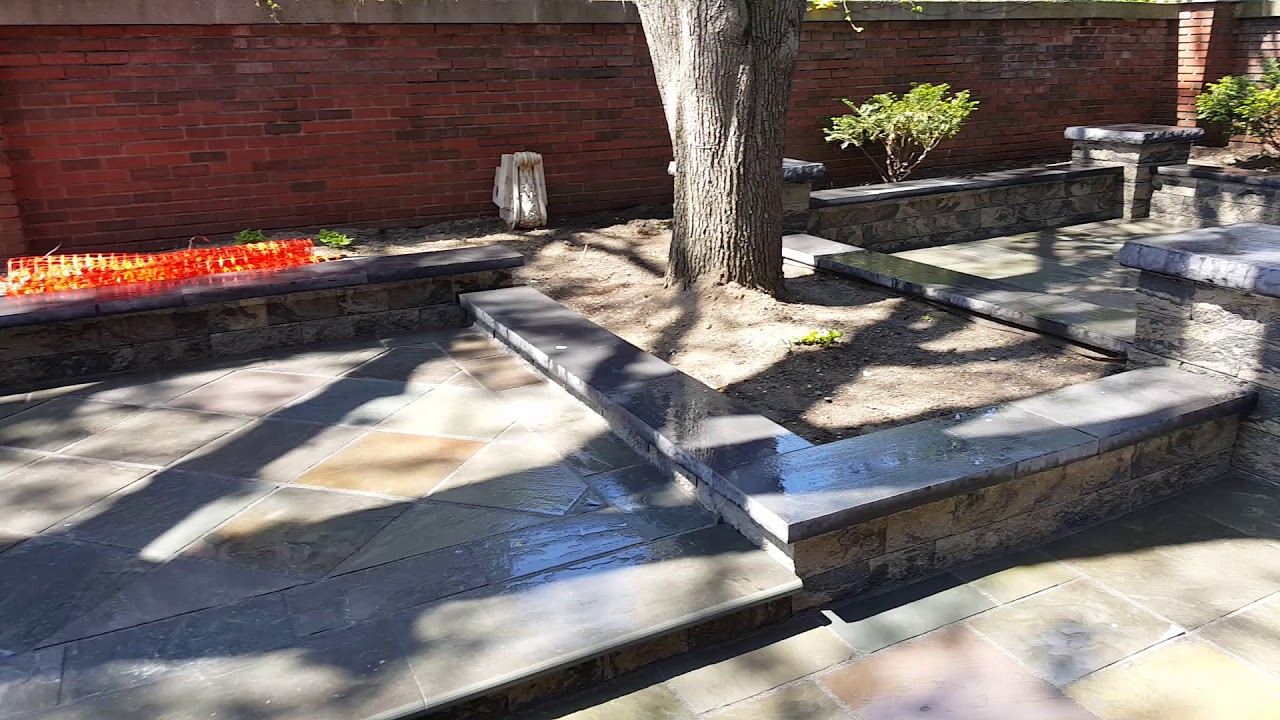 Jay Street Bluestone Patio Restoration -  Schenectady, NY
