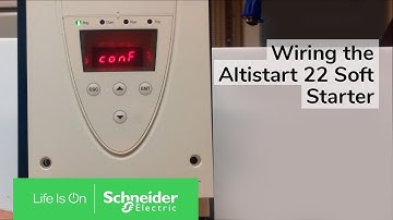 Wiring the Altistart 22 Soft Starter w/ S6U Suffix for 2 Wire Control | Schneider Electric
