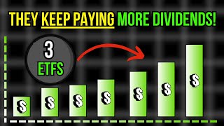 3 Dividend Growth ETFs That KEEP Paying Me MORE To Hold Them!