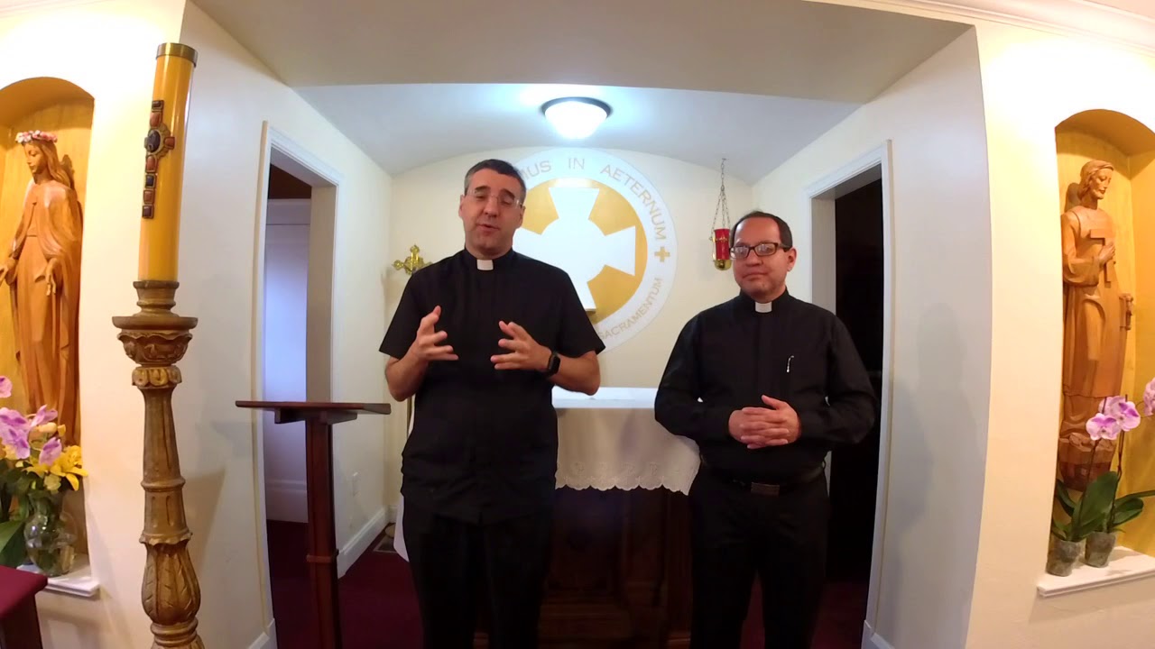 A Thank You Message from Father Manny and Father Flores - YouTube