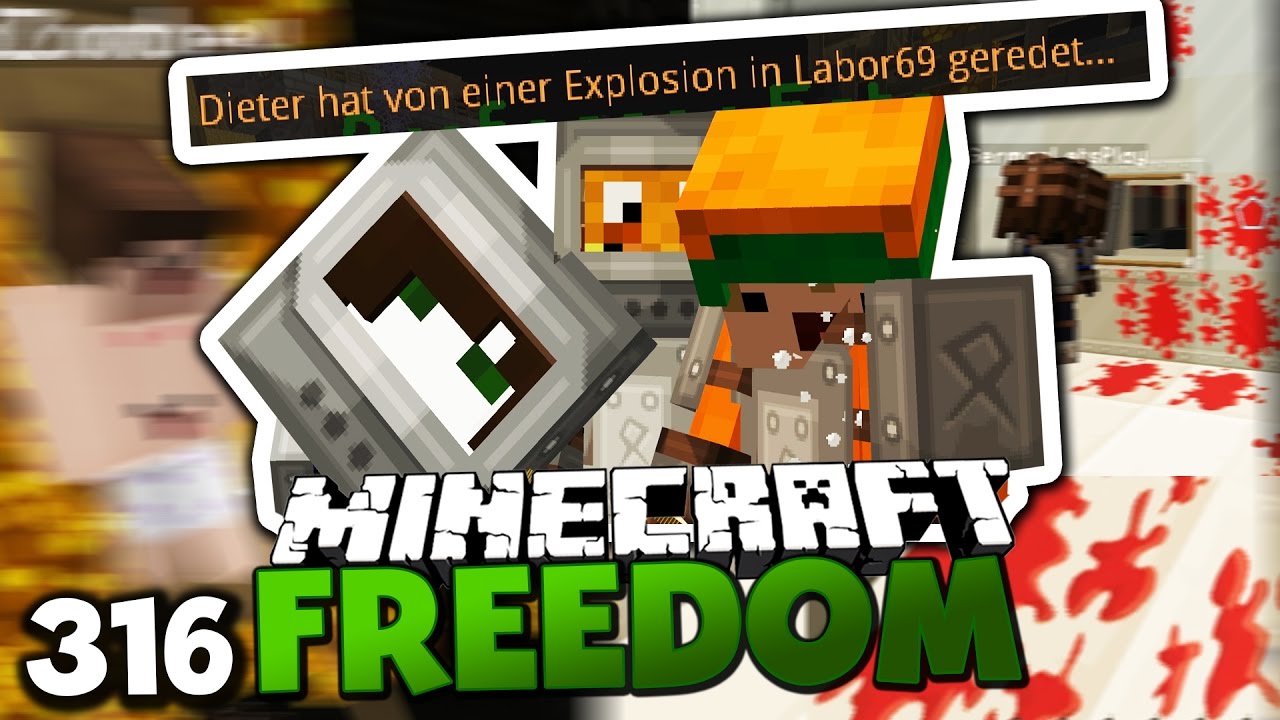 Minecraft Freedom EXPLOSION IN LABOR69?! & PLÄNE GEGEN KÖNIG XAROTH! Minecraft FREEDOM ...