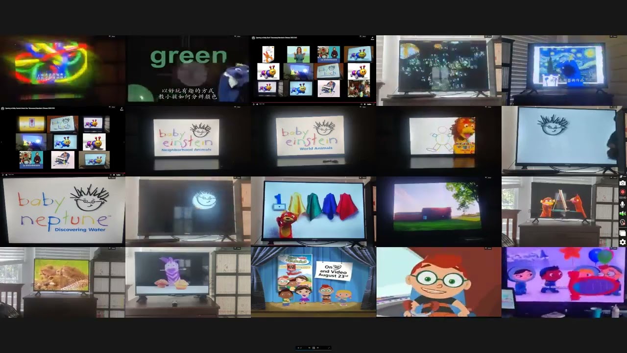 20 Baby Einstein DVD Openings At The Same Time