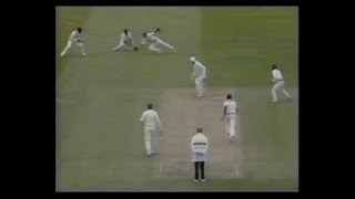 JOHN EMBUREY c JEFF DUJON b MALCOLM MARSHALL 0 ENGLAND v WEST INDIES T1 D2 TRENT BRIDGE JUNE 3 1988
